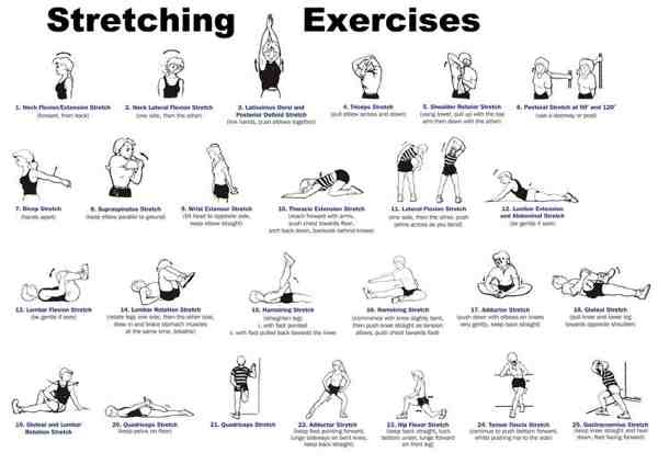 Cycling Stretches (video)