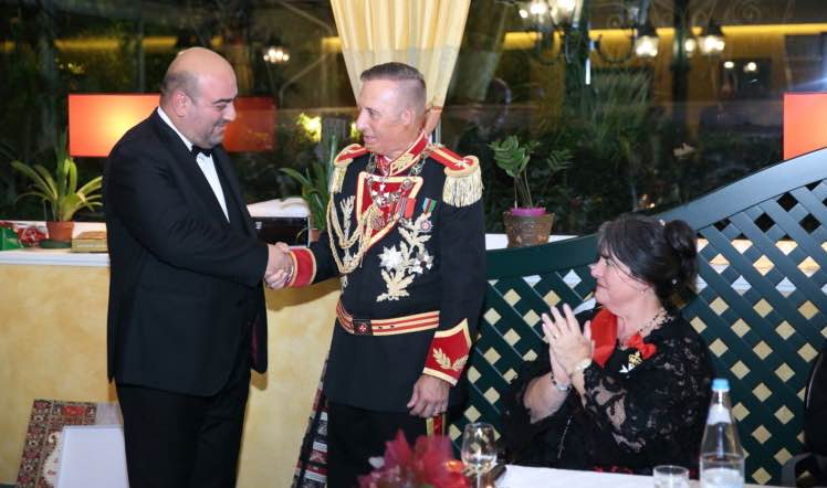 Consegnata Prestigiosa onorificenza al Gran Maestro Ordine di Malta OSJ