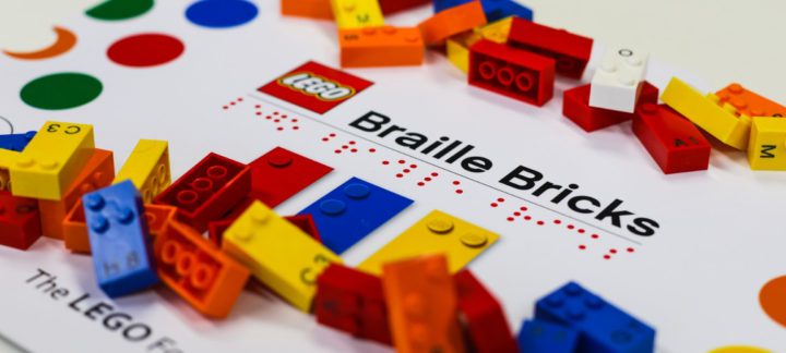 Lego sta lanciando i mattoncini Braille in 20 paesi