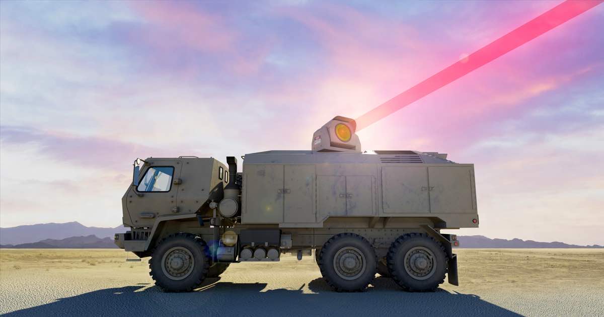 Arma laser ad alta energia