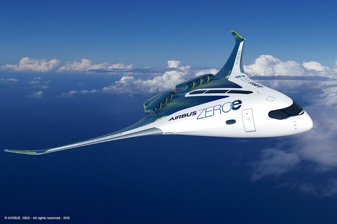 Airbus has presented three zero-emission aircraft concepts