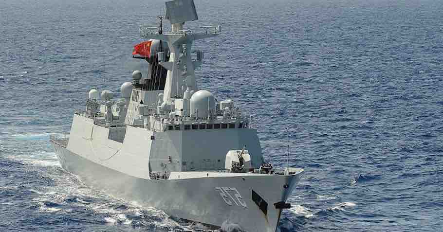 Taiwan, Foto nave da guerra cinese considerata falsa